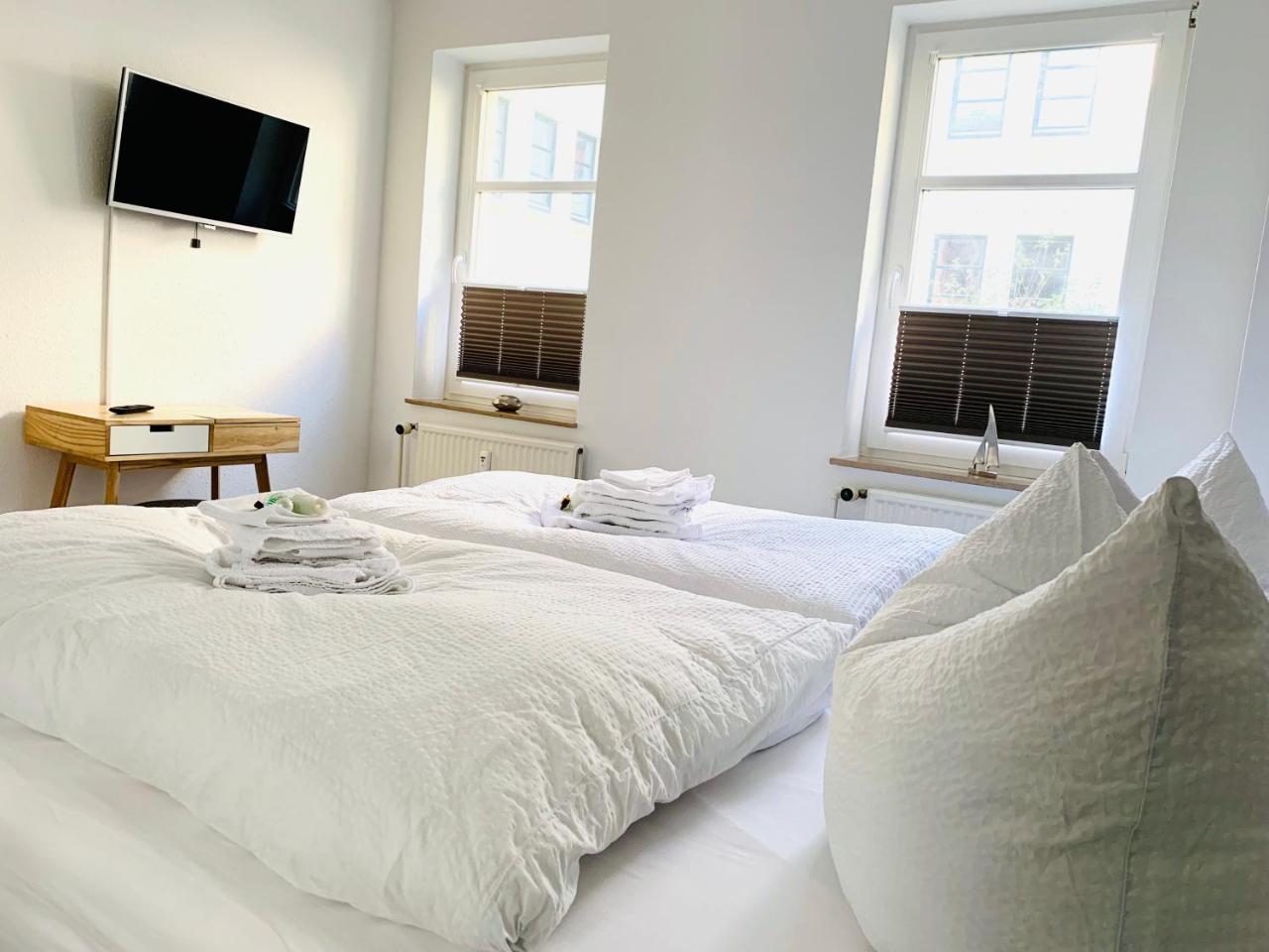 Fewo1846 - Atrium - Luxurioese Wohnung Mit 3 Schlafzimmern Und Balkon Im Stadtzentrum Flensburg Luaran gambar